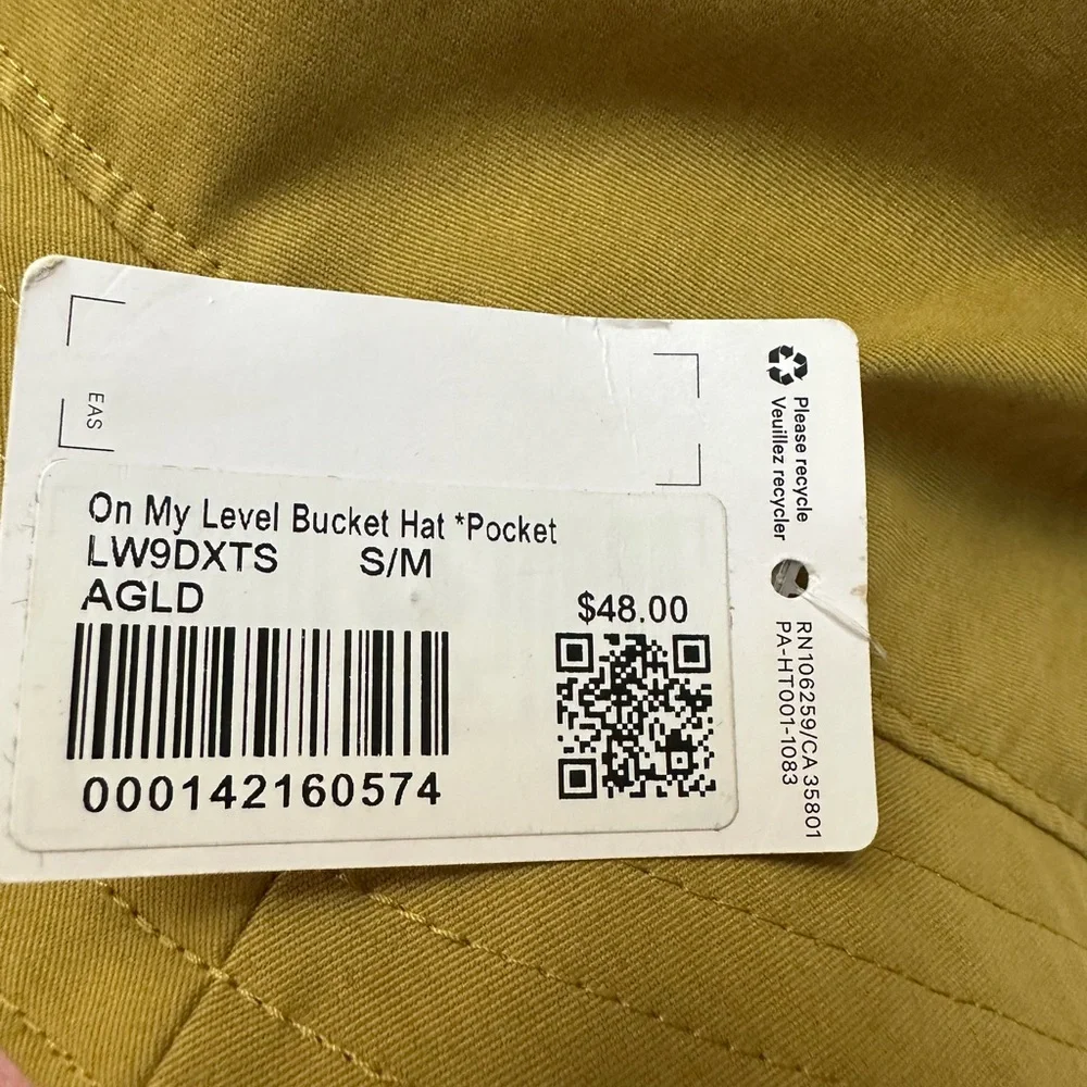 NWT Lululemon On My Level Bucket Hat